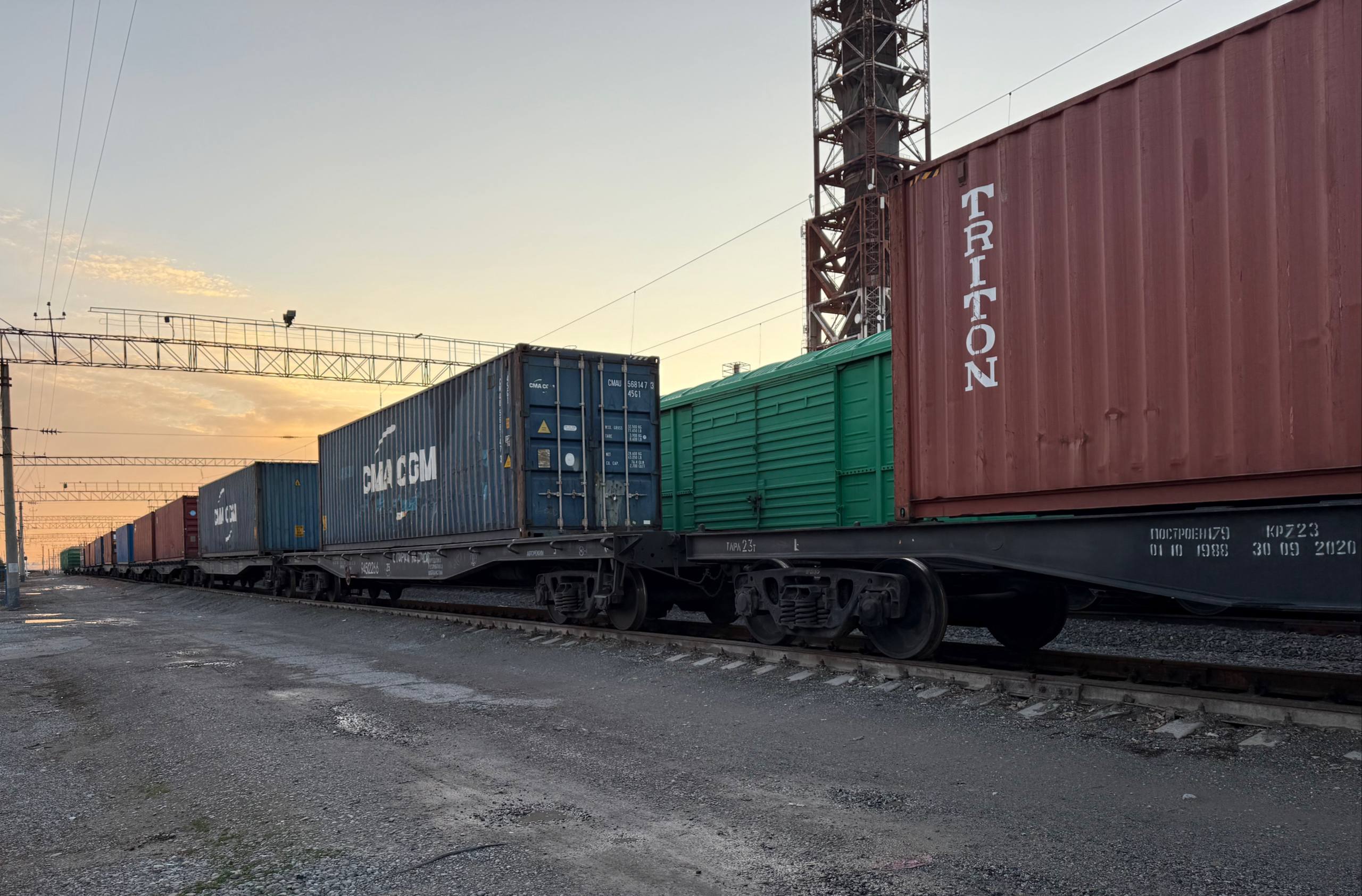 Блок-поезда Узбекистан - Европа через Туркменбаши