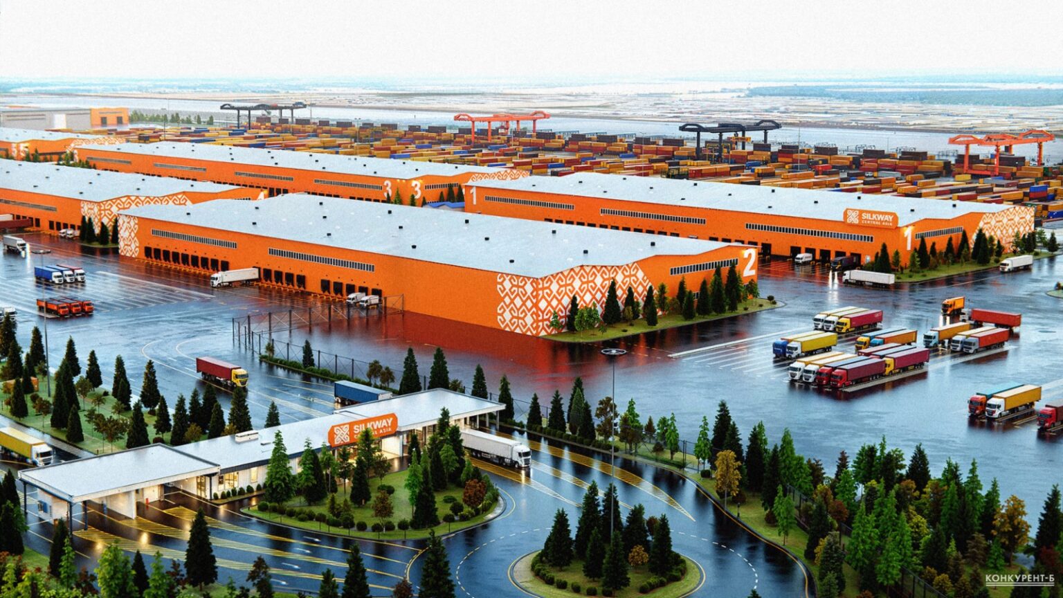 Хаб Silkway Казахстан и Узбекистан